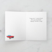 真おもしろいのクラシック車プンファーザーズデイカード カード (内部)