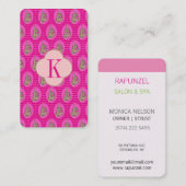 真かわいらし珠模様 名刺 (正面/裏面)