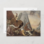 真ちゅう製の蛇に苦しむ古代イスラエル人 ポストカード (正面/裏面)