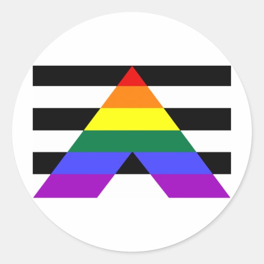 真っすぐな同盟国 ラウンドシール (正面)