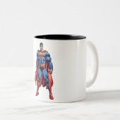 真っすぐに見ている ツートーンマグカップ (正面右)