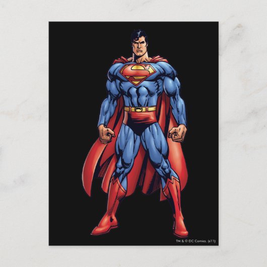 真っすぐに見ている ポストカード (正面)