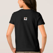 真っすぐ奥まった トライブレンドTシャツ (裏面)
