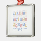 真っすぐ高校の先生に メタルオーナメント (左)