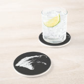 真っ白に叫ぶハゲワシ コースター (側面)