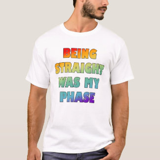 真っ直ぐなのが私の考えだった Tシャツ