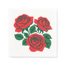 真っ赤なバラの花束 フォーマルウェディング