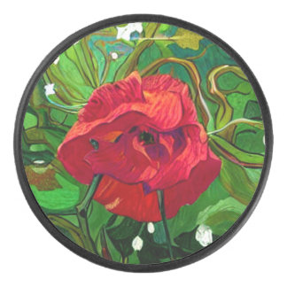 真っ赤なバラ アイスホッケーパック