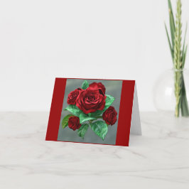 真っ赤なバラ…見つけた画像 カード