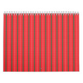 真っ赤なリンゴが白い表面に浮いている。 カレンダー (カバー)