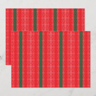 真っ赤なリンゴが白い表面に浮いている。 サンキューカード
