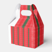 真っ赤なリンゴが白い表面に浮いている。 フェイバーボックス (裏面サイド)