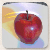 真っ赤なリンゴ コースター (正面)