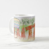 真っ赤な恐怖の風船 コーヒーマグカップ (正面左)
