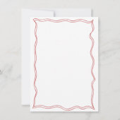 真っ赤な愛が詰まったイタリアンピザとワインのブライダルシャワー サンキューカード (裏面)