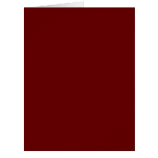 真っ赤な特大グリーティングカード (正面)