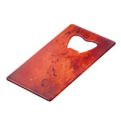 真っ赤に熱い溶岩 クレジットカード栓抜き (裏面アングル)