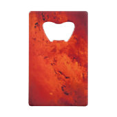 真っ赤に熱い溶岩 クレジットカード栓抜き (裏面)