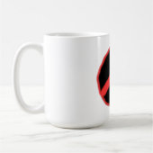 真っ赤 コーヒーマグカップ (左)