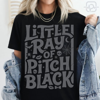 真っ黒な暗黒ユーモア ハロウィン グッズ Tシャツ