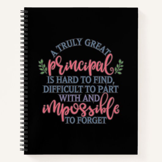 真に主素晴らし要なのは探す懸命 ノートブック (正面)