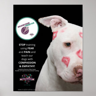 真に無力動物Traiチェーンポスターを壊す ポスター