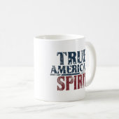 真のアメリカのスピリットマグ コーヒーマグカップ (正面右)