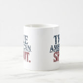 真のアメリカのスピリットマグ コーヒーマグカップ (中央)