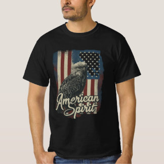 真のアメリカの精神 Tシャツ