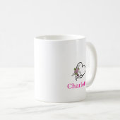 真のオンコ素晴らしロジーナース – 名パーソナライズされた前 コーヒーマグカップ (正面右)