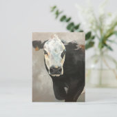 真のグリットカウポストカード ポストカード (スタンド正面)