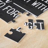 真のコーチ素晴らしは懸命の発見 ジグソーパズル (側面)