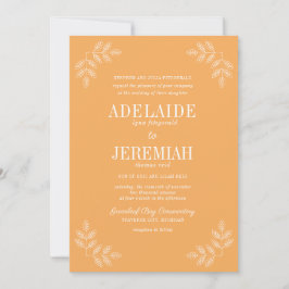 真のシンプル6ソルベ結婚ットフローラ 招待状