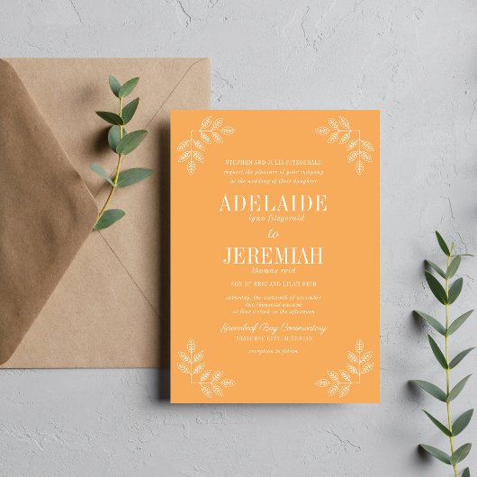 真のシンプル6ソルベ結婚ットフローラ 招待状