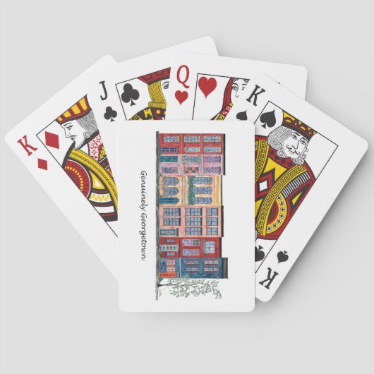 真のジョージタウン トランプ (裏面)