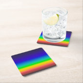 真のスペク太陽のトル スクエアペーパーコースター (インサイチュ)