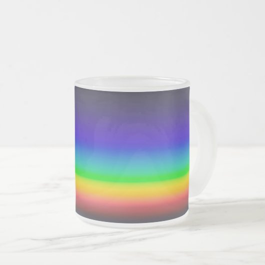 真のスペク太陽のトル フロストグラスマグカップ (正面右)