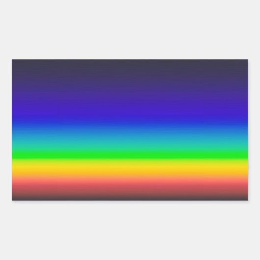 真のスペク太陽のトル 長方形シール (正面)