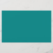 真のティール(緑がかった色) (裏面)