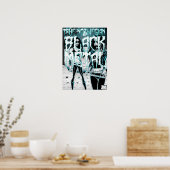 真のノルウェーのブラックメタル ポスター (キッチン)