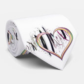 真のハート ネクタイ (ロール)
