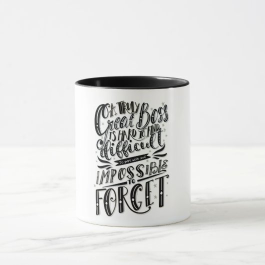 真のボス マグカップ (中央)