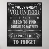 真のボランティ素晴らしアのポスター ポスター (正面)