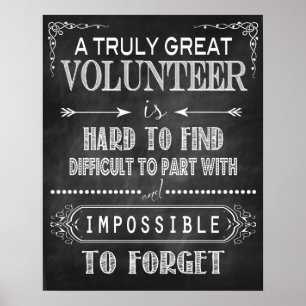 真のボランティ素晴らしアのポスター ポスター