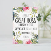 真のメンター素晴らしギフトメンター感謝引用文 サンキューカード (スタンド正面)