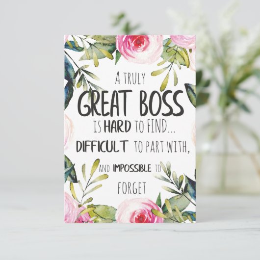 真のメンター素晴らしギフトメンター感謝引用文 サンキューカード (スタンド正面)