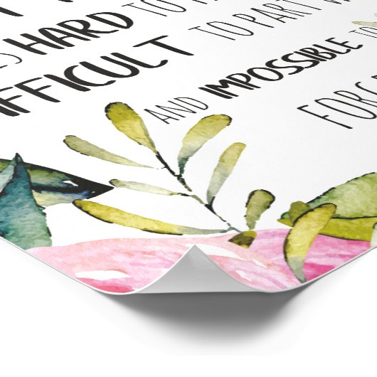 真のメンター素晴らしギフトメンター感謝引用文 ポスター (角)