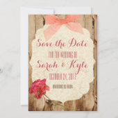 真のラブストーリー「日付を保存」 セーブザデート (裏面)