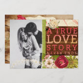 真のラブストーリー「日付を保存」 セーブザデート (正面/裏面)