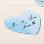 真のラブブルー ペーパーコースター (アングル)